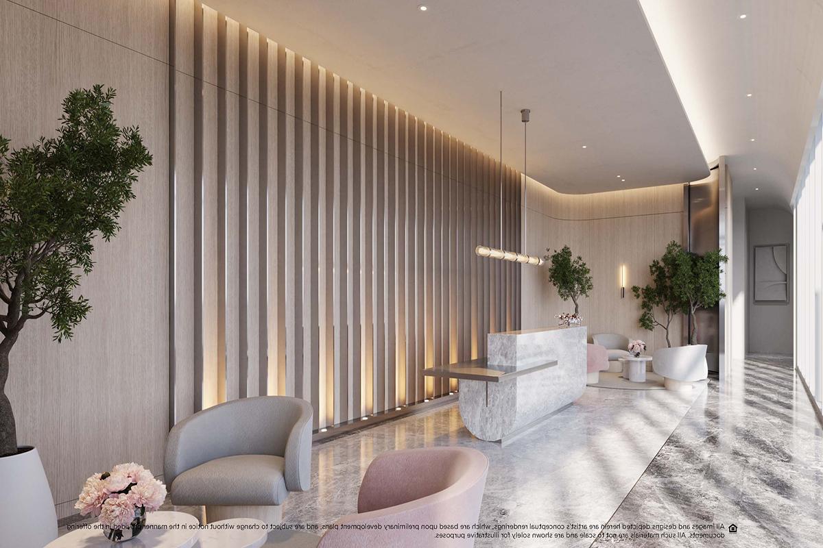 Rendering of 洛杉矶发生 Lobby