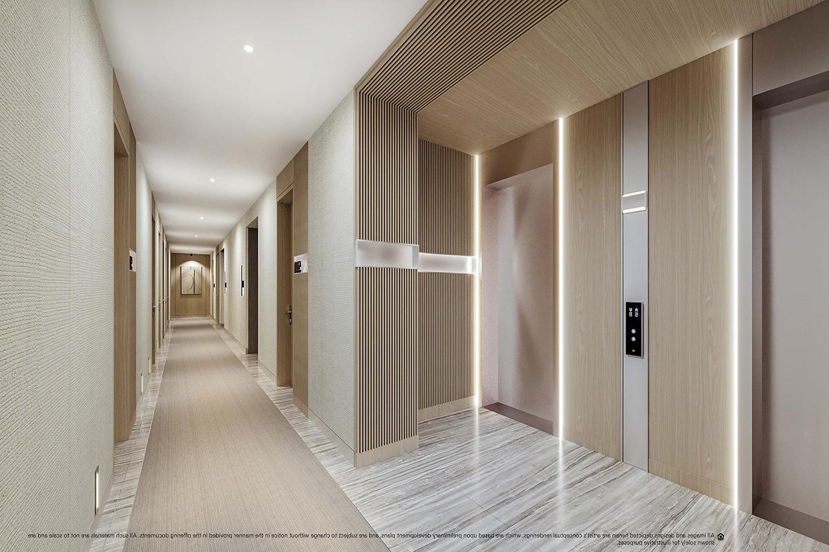 Rendering of 洛杉矶发生 Hallway